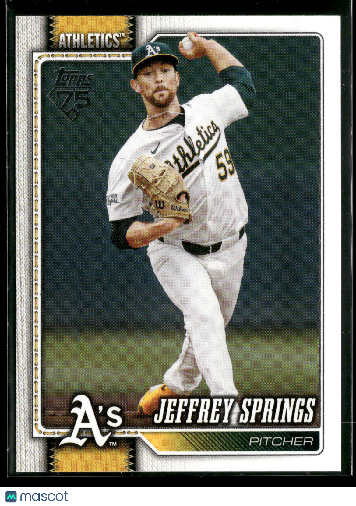 2026 Topps Series 1 Jeffrey Springs #87