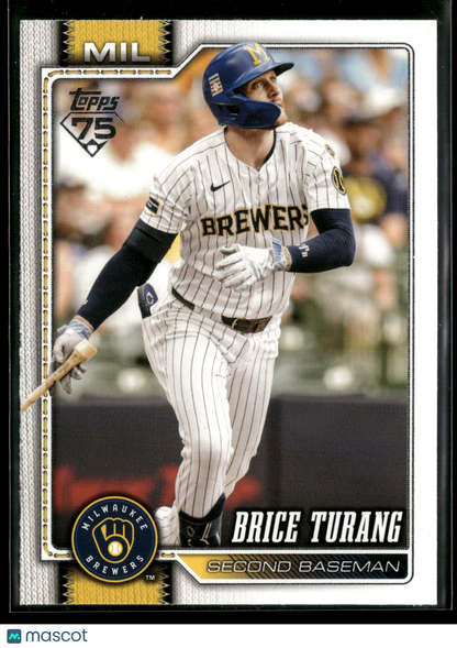 2026 Topps Series 1 Brice Turang #105