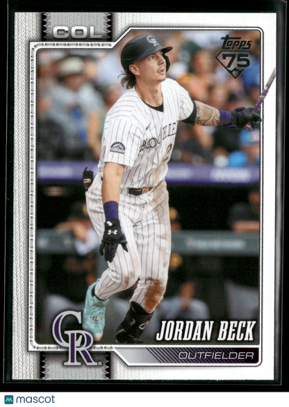 2026 Topps Series 1 Jordan Beck #12
